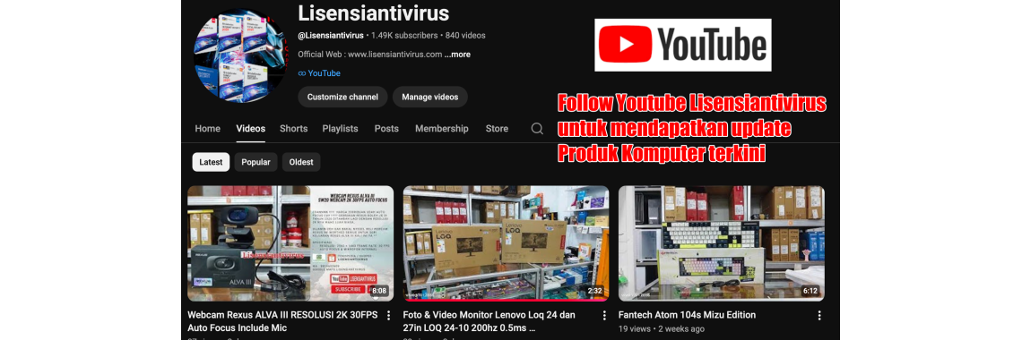 Youtub Lisensiantivirus