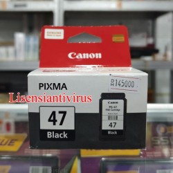 Tinta Printer Catridge Canon PG47 PG 47 Black E410 - Black Tinta Printer Catridge Canon PG47 PG 47 Black E410 - Black