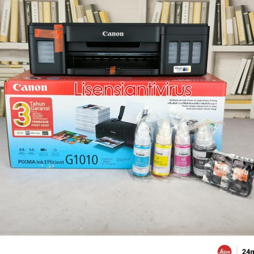 Printer Canon Infus Pixma G1010 G 1010 include tinta original garansi resmi datascript - Dengan Tinta Printer Canon Infus Pixma G1010 G 1010 include tinta original garansi resmi datascript - Dengan Tinta