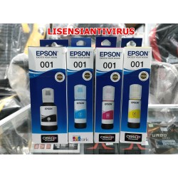 Tinta Epson 001 C13T03Y Refill Printer L4150 L4160 L4260 L4266 L6190, HITAM, MERAH, BIRU, KUNING Tinta Epson 001 C13T03Y Refill Printer L4150 L4160 L4260 L4266 L6190, HITAM, MERAH, BIRU, KUNING