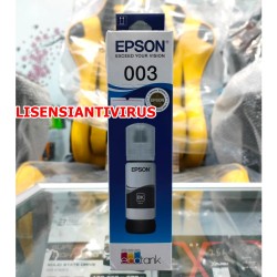 Tinta Epson 003 Original BLACK YELLOW CYAN MAGENTA BK, C, M, Y - Hitam Tinta Epson 003 Original BLACK YELLOW CYAN MAGENTA BK, C, M, Y - Hitam