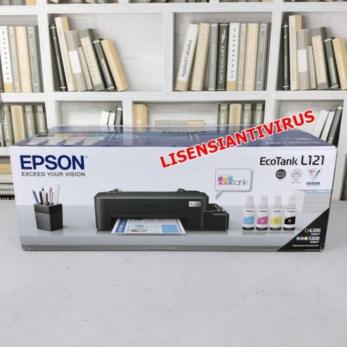 Printer Epson L121 dengan 4 tinta original Epson Pembaharuan seri L120 Printer Epson L121 dengan 4 tinta original Epson Pembaharuan seri L120