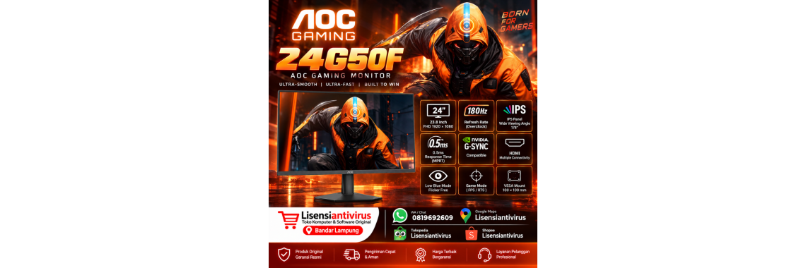 Monitor Gaming Baru dari AOC 2026