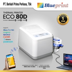 Printer Struk Thermal Dekstop 80 mm BLUEPRINT ECO80D USB + Bluetooth - BP-ECO80D
