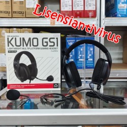 Headset Gaming dbE Kumo GS1 Headset Gaming Multiplatform Ultraringan dengan Fabric Pad, Detachable Microphone dan Free Splitter