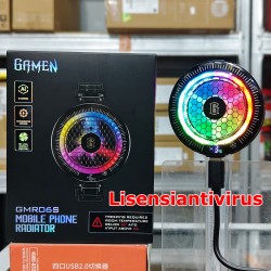 Cooler Smartphone HP GAMEN GMR06S Ai Pendingin HP Tablet Dengan AI Semiconductor , Magnetic , Clip Digital Display