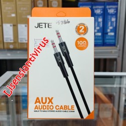 Kabel Aux To Aux 3.5 JETE Kabel AUX Audio Jack 3.5mm Male to Male For Audio 100cm