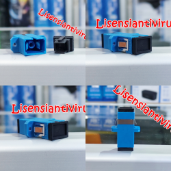 Barel Fiber Optic Adaptor SC SM Single Mode FO / Adaptrer / Barel Barrel SC Fiber Optic