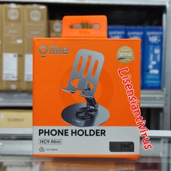 Olike HC9 Mini Phone Stand Holder Hp Rotasi 360 All Metal Max 6.9" Slim Ultrathin Stable Foldable