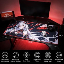 Mousepad Redragon FLICK Gaming Mouse Pad PO47-L Comfortable Design anti slip AK1-L 900x400x4mm