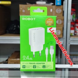 ROBOT Charger RT-K9S RT-K9 Fast Charging Kabel Micro Original Casan Quick Charge Include Kabel