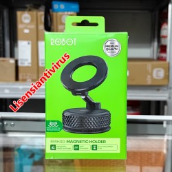 ROBOT RMH30 Phone Holder Mobil Magnetik Ringan Lipat 3 Sumbu Aluminium Alloy - Stand Car Holder HP Dasbor Kuat Flexible