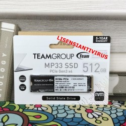 NVME Team MP33 SSD NVMe 512GB