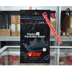 THERMAL GRIZZLY Kapton Insulation Sheet Tape Heat Resistant Isolator Isolasi SelotipAnti Panas 10x60xmm