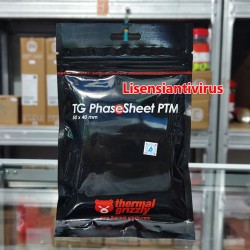 Thermal Grizzly PhaseSheet PTM 50x40x0.2mm Phase Change Material Thermal Pad Paste