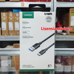 UGREEN Kabel Data USB 3.0 To Type C For Samsung, Oppo, Vivo, Xiaomi Fast Charging 3A 20882 3.0 PVC 1M