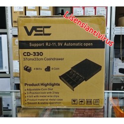 CASH DRAWER LACI KASIR LACI UANG VSC CD-330 RJ-11