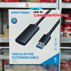 Usb Extension With Power Vention Kabel Active Extension Cable USB A 2.0 Male to Female 480Mbps Type C Power Supply 2A CBMBL CBMBJ