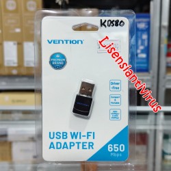 Dongle Wifi Vention USB Wireless Adapter WIFI Receiver Dongle Dual Band 2.4Ghz/5Ghz KDSBO 2.4Ghz+5Ghz