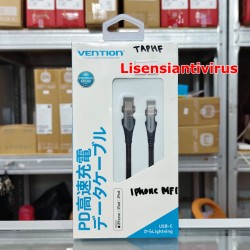 VENTION Kabel Data Type C to Lightning 1 Meter TAPHF Kabel C to Lightning Fast Charging MFi Certified