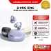TWS VIVAN FreeGo C02 Clip On Open Ear Bluetooth 5.4 TWS Earphone ENC 2 Mic 52Jam