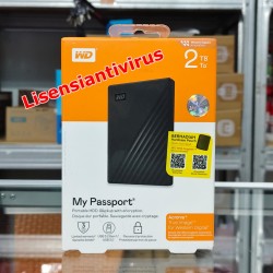 Harddisk External WD My Passport 2 TB HDD External 2.5" Bonus Pouch Harddisk External WD My Passport 2 TB HDD External 2.5" Bonus Pouch