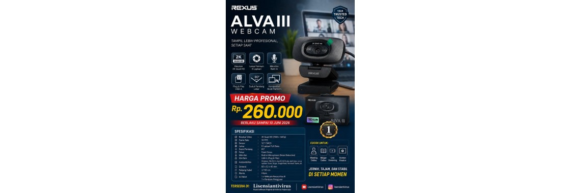 Promo Webcam Rexus
