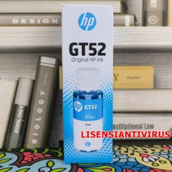 TINTA PRINTER HP GT52 CYAN ORIGINAL BOX TINTA PRINTER HP GT52 CYAN ORIGINAL BOX